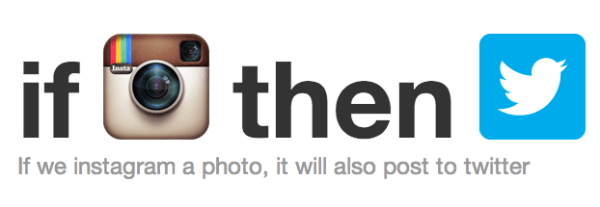 ifttt - if instagram then twitter