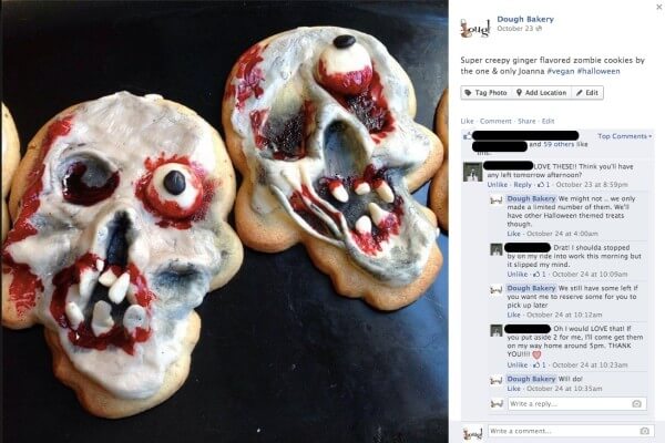 social media customer service facebook zombie cookies