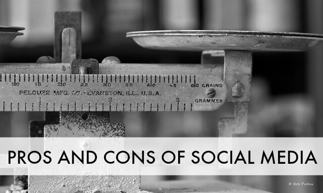 pros and cons of social media for a small business