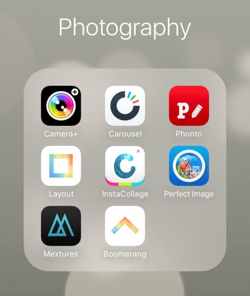 free mobile apps for photos and video