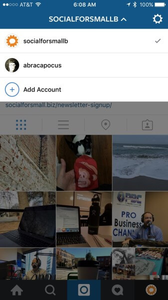 instagram multiple account management